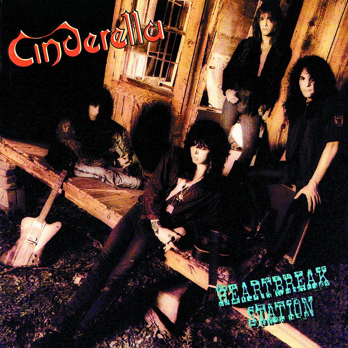 Cinderella – Heartbreak Station vinyl record cover