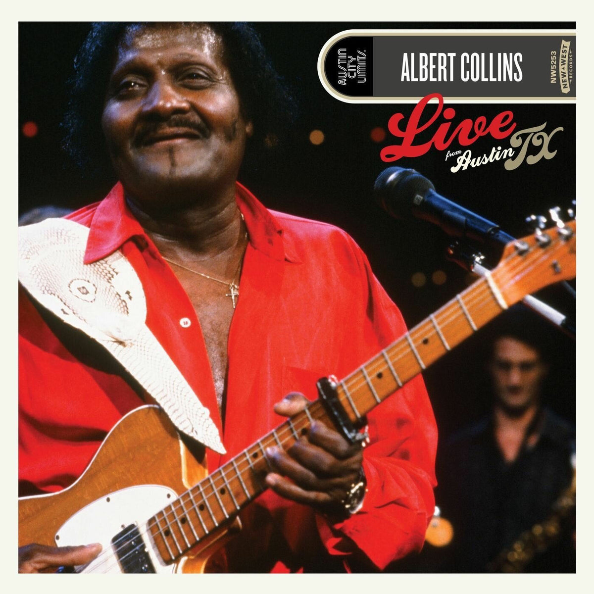 Albert Collins – Live From Austin, TX vinyl cover