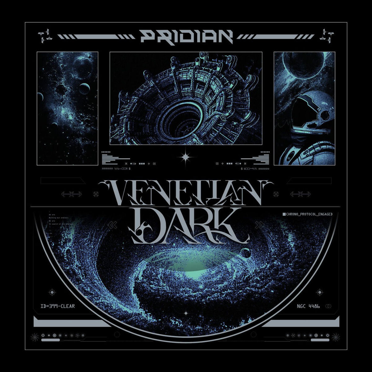 Pridian – Venetian Dark vinyl record cover