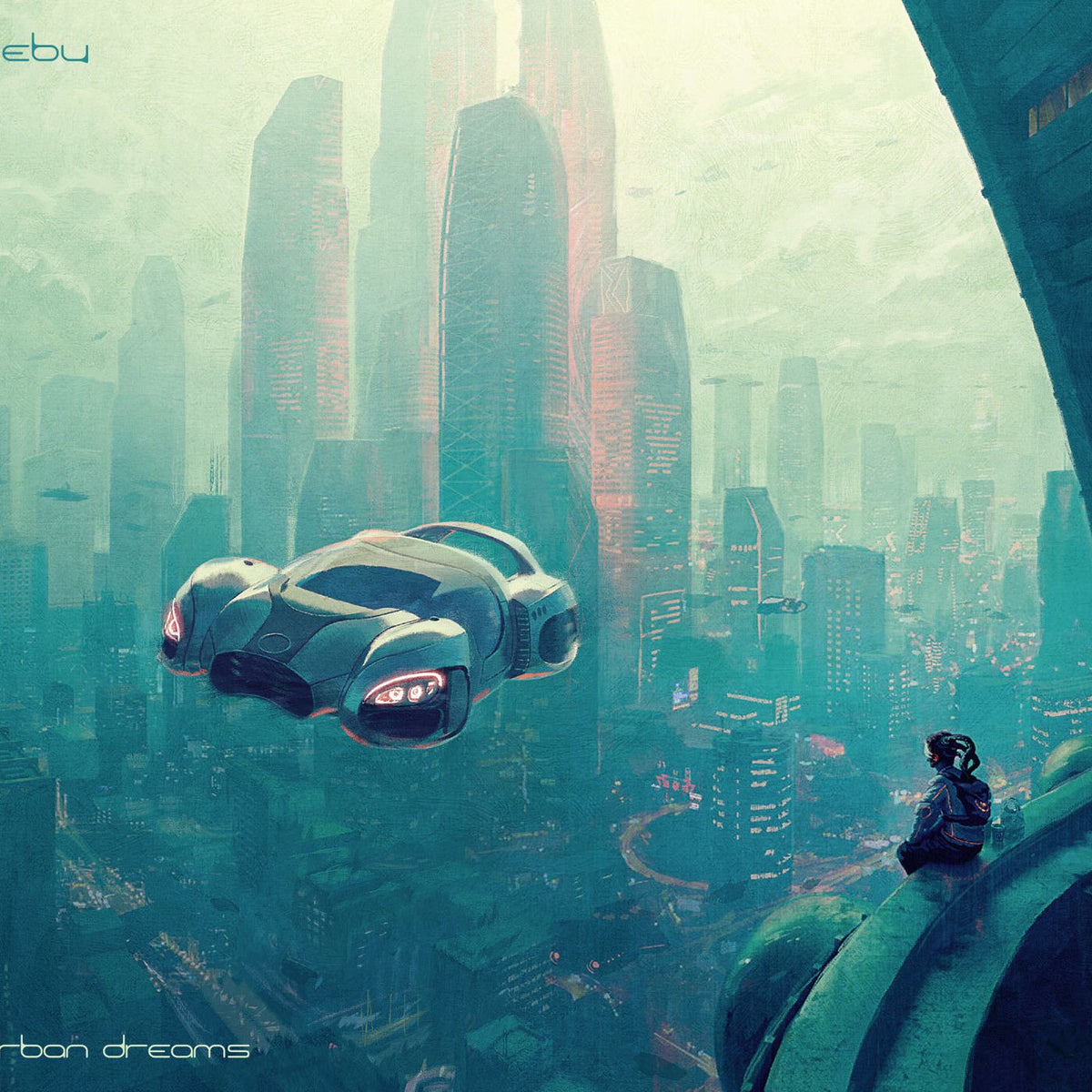 KEBU – Urban Dreams vinyl record cover