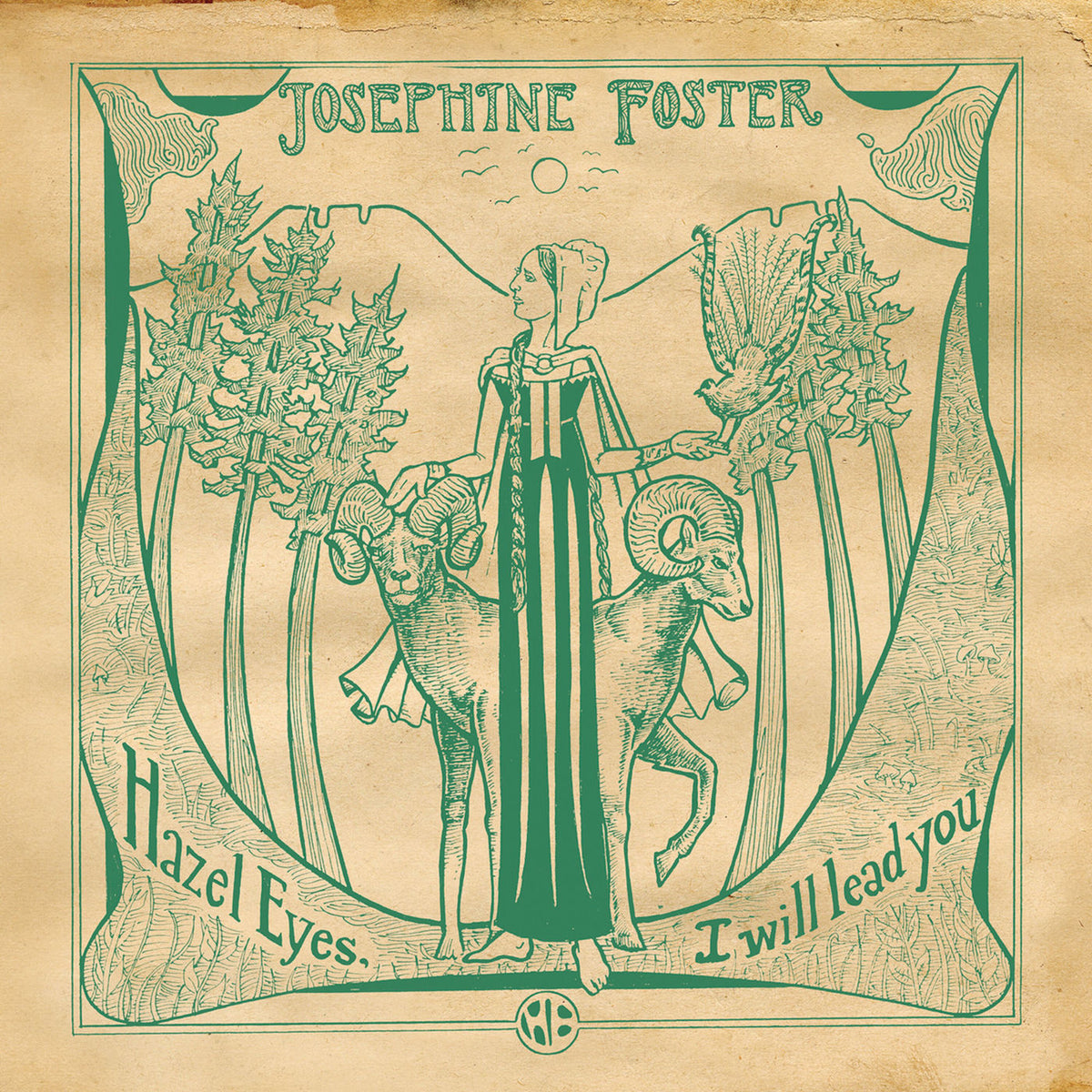 Josephine Foster – Hazel Eyes, I Will Lead You vinyl record cover