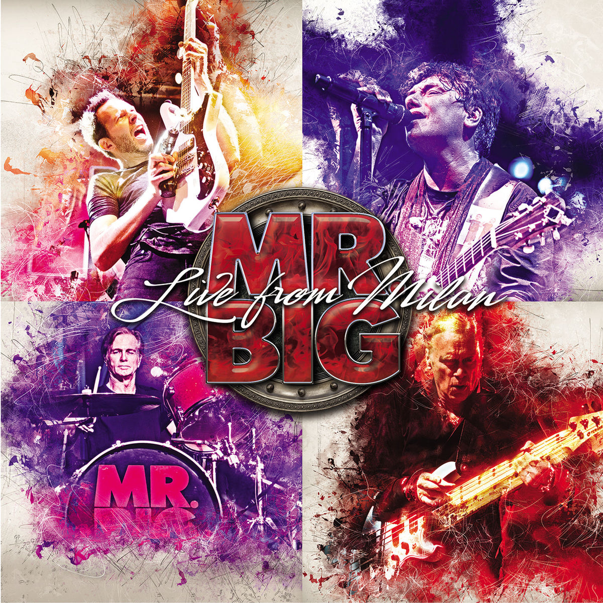 Mr. Big – Live From Milan vinyl record cover
