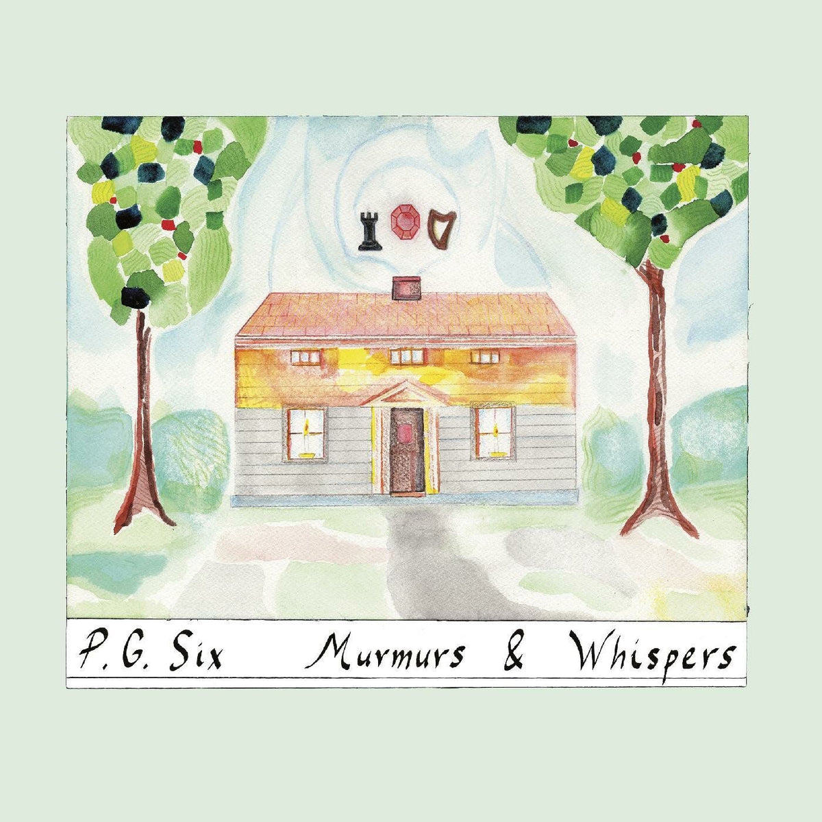 P.G. Six – Murmurs & Whispers vinyl record cover