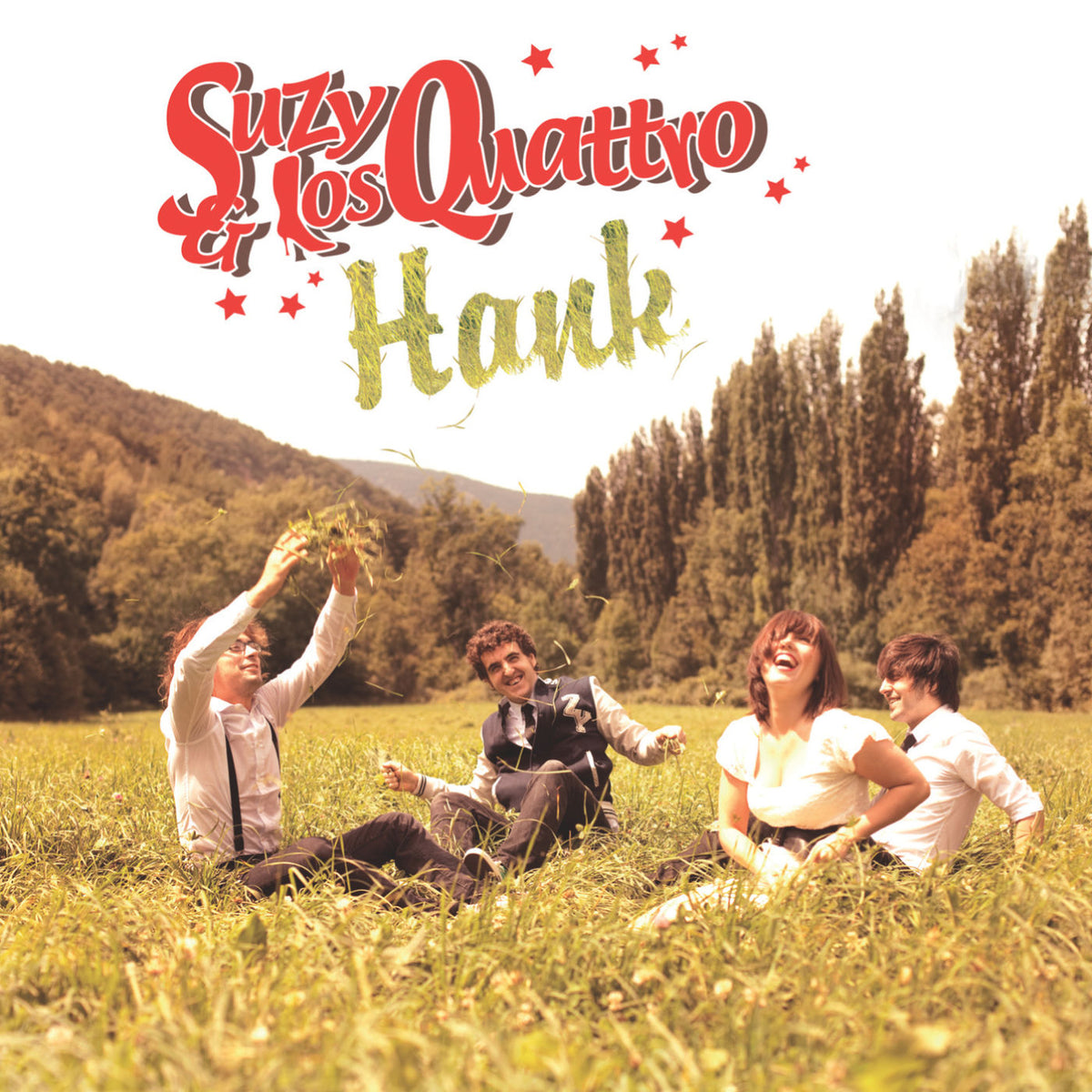Suzy & Los Quattro – HANK vinyl record cover
