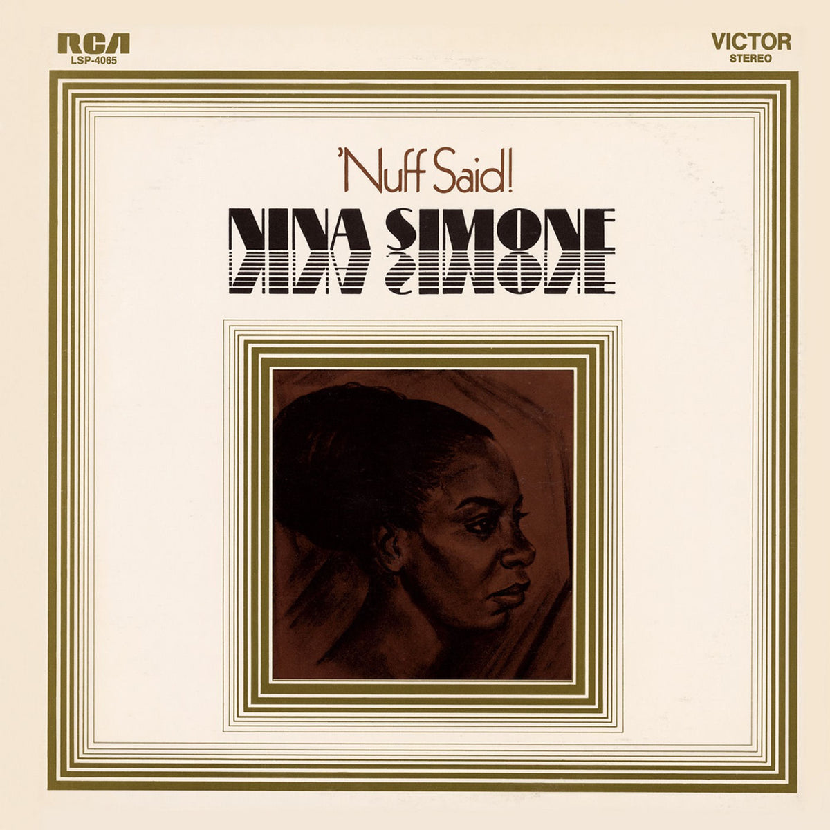 Nina Simone – Nuff Said! vinyl record cover
