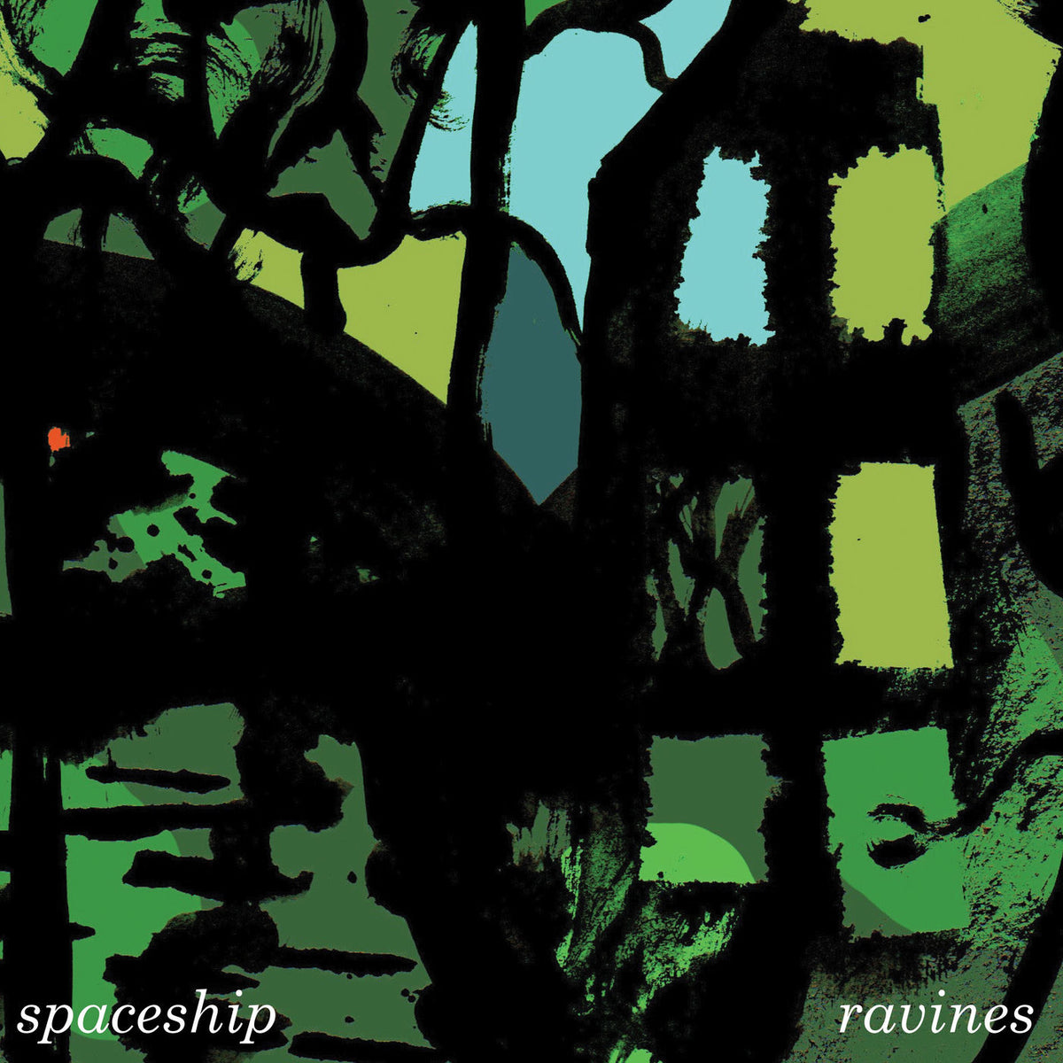 Spaceship – Ravines vinyl record cover