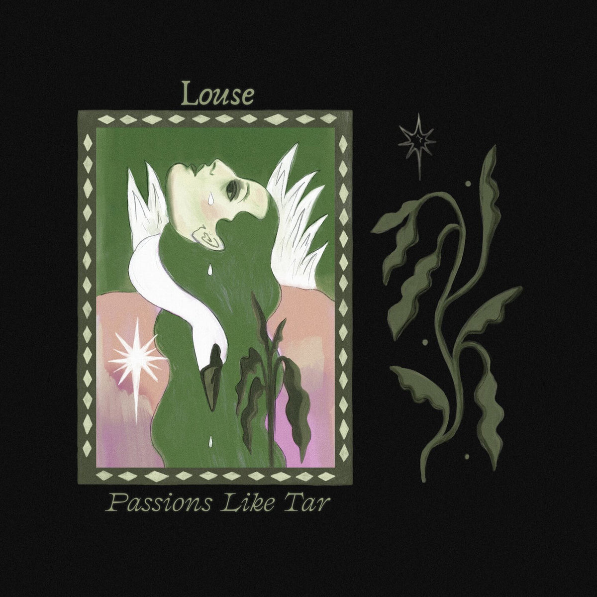 Louse – Passions Like Tar vinyl record cover