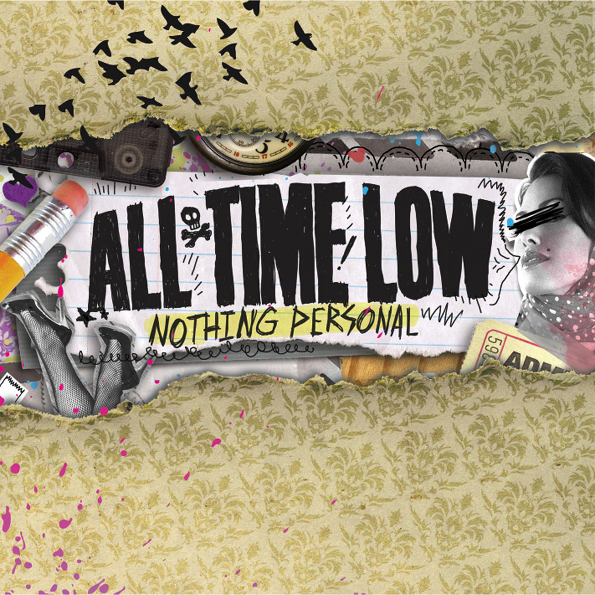 All Time Low – Nothing Personal vinyl record cover