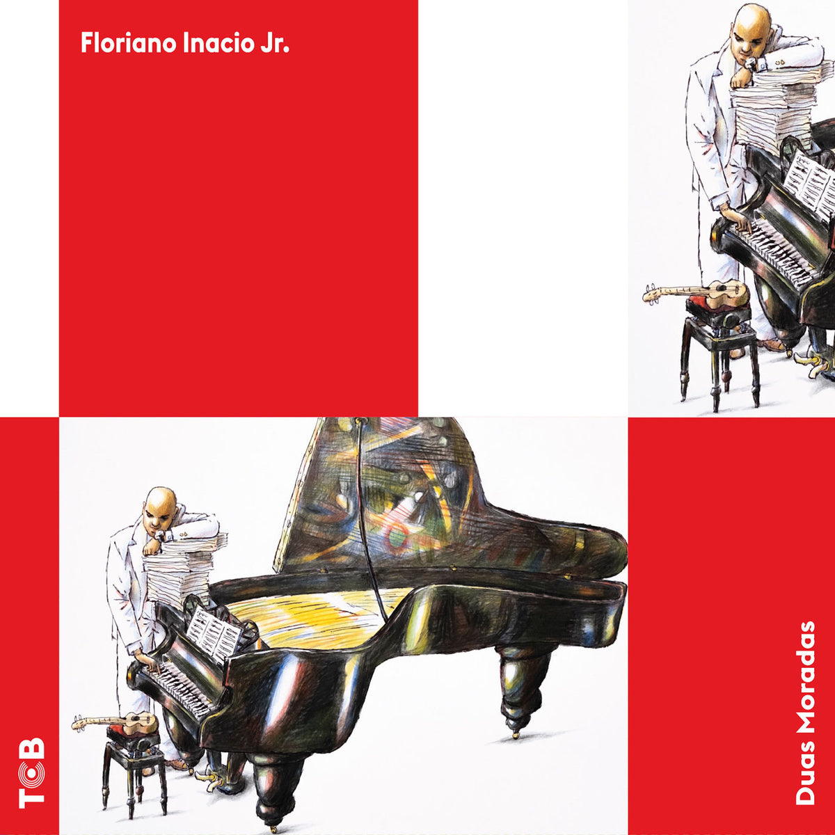 Floriano Inacio Jr. – Duas Moradas vinyl record cover
