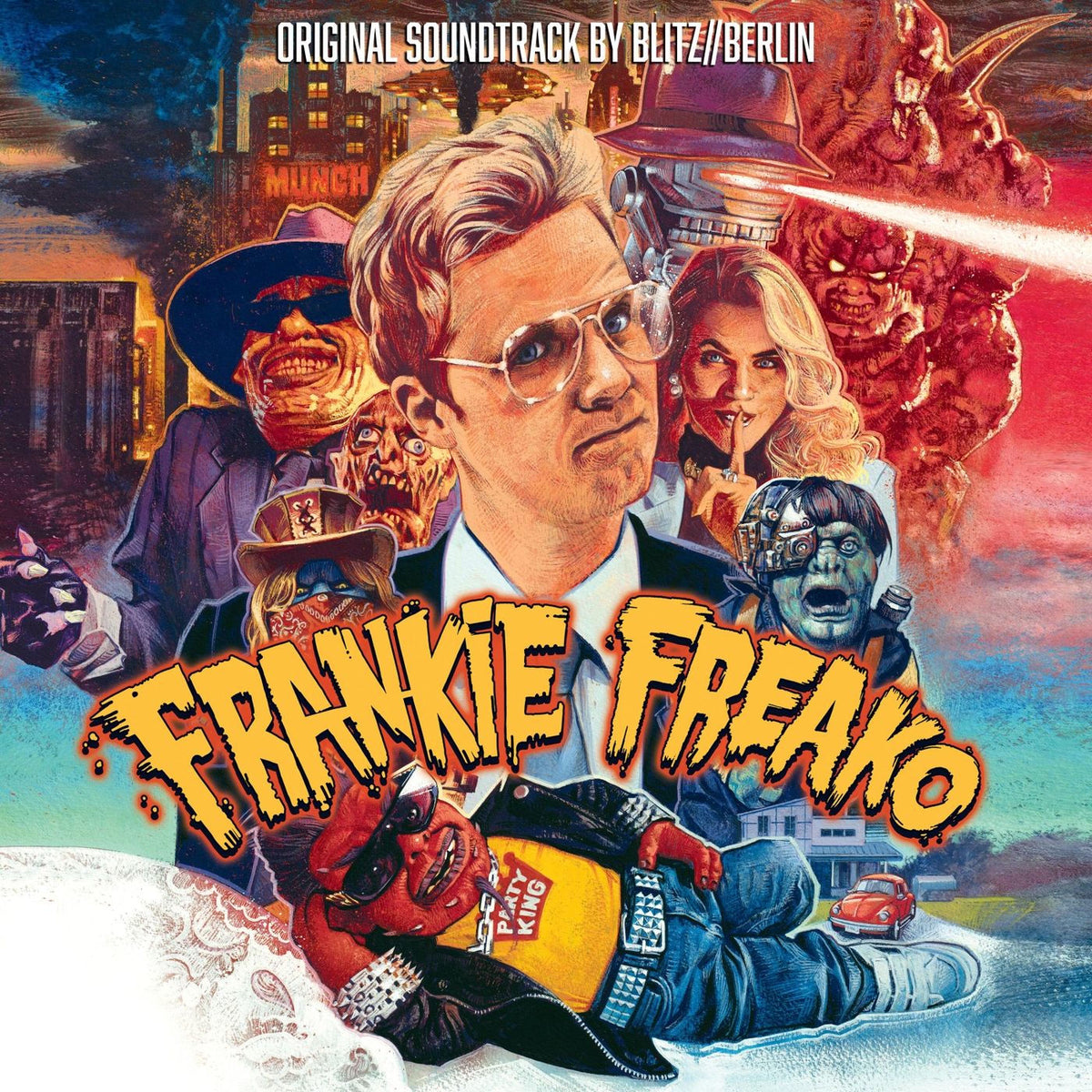 Blitz//Berlin – Frankie Freako vinyl record cover