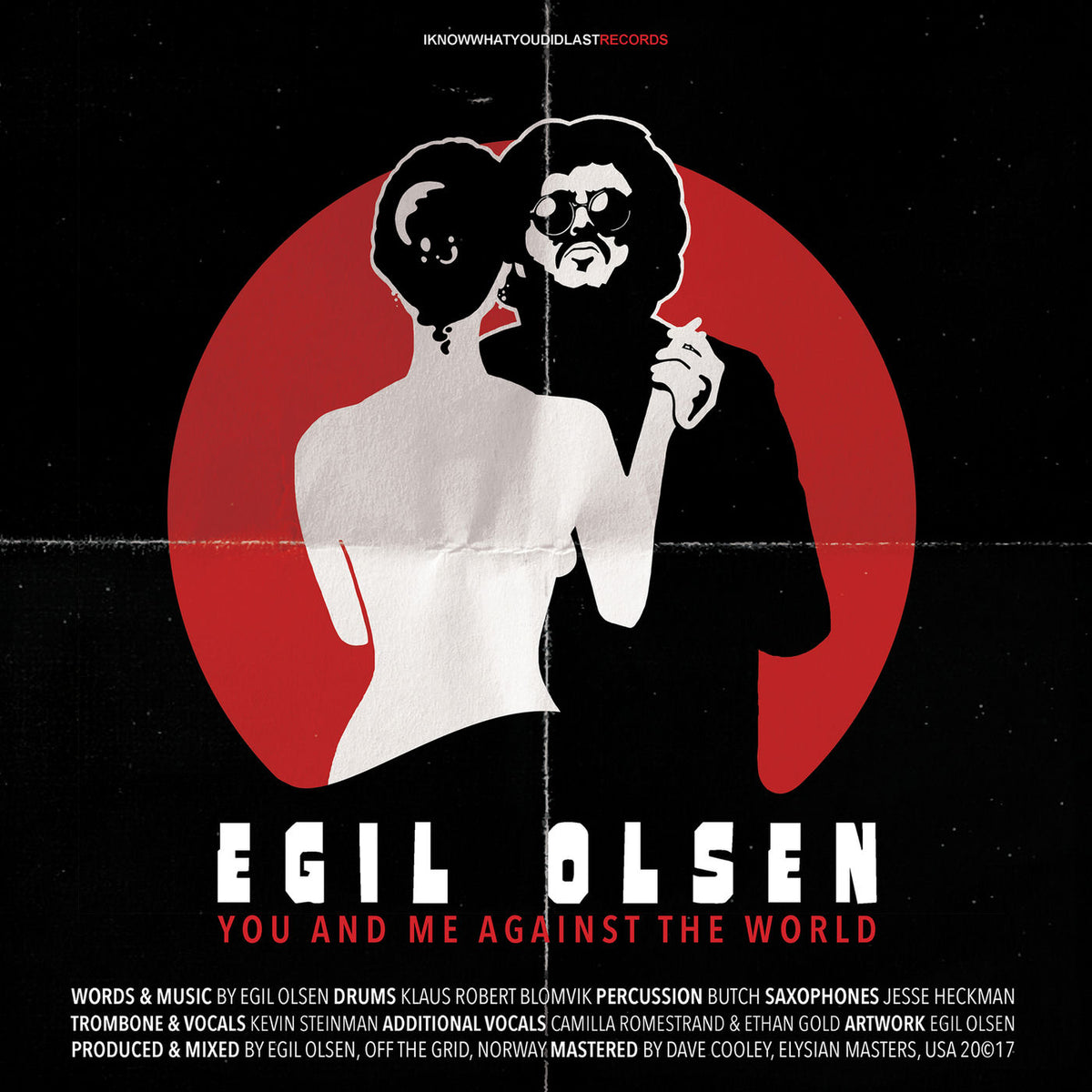 Egil Olsen – You and Me Against the World vinyl record cover