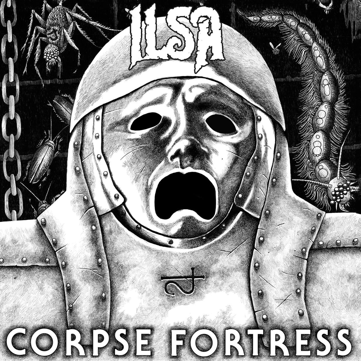 Ilsa – Corpse Fortress vinyl record cover