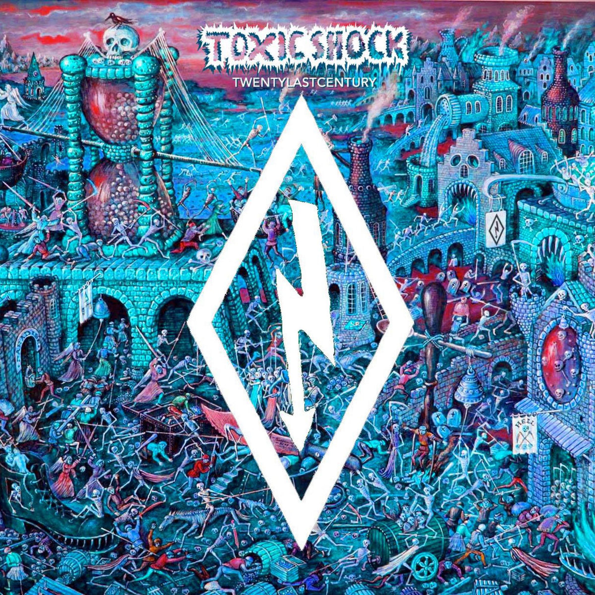 Toxic Shock – Twentylastcentury vinyl record cover