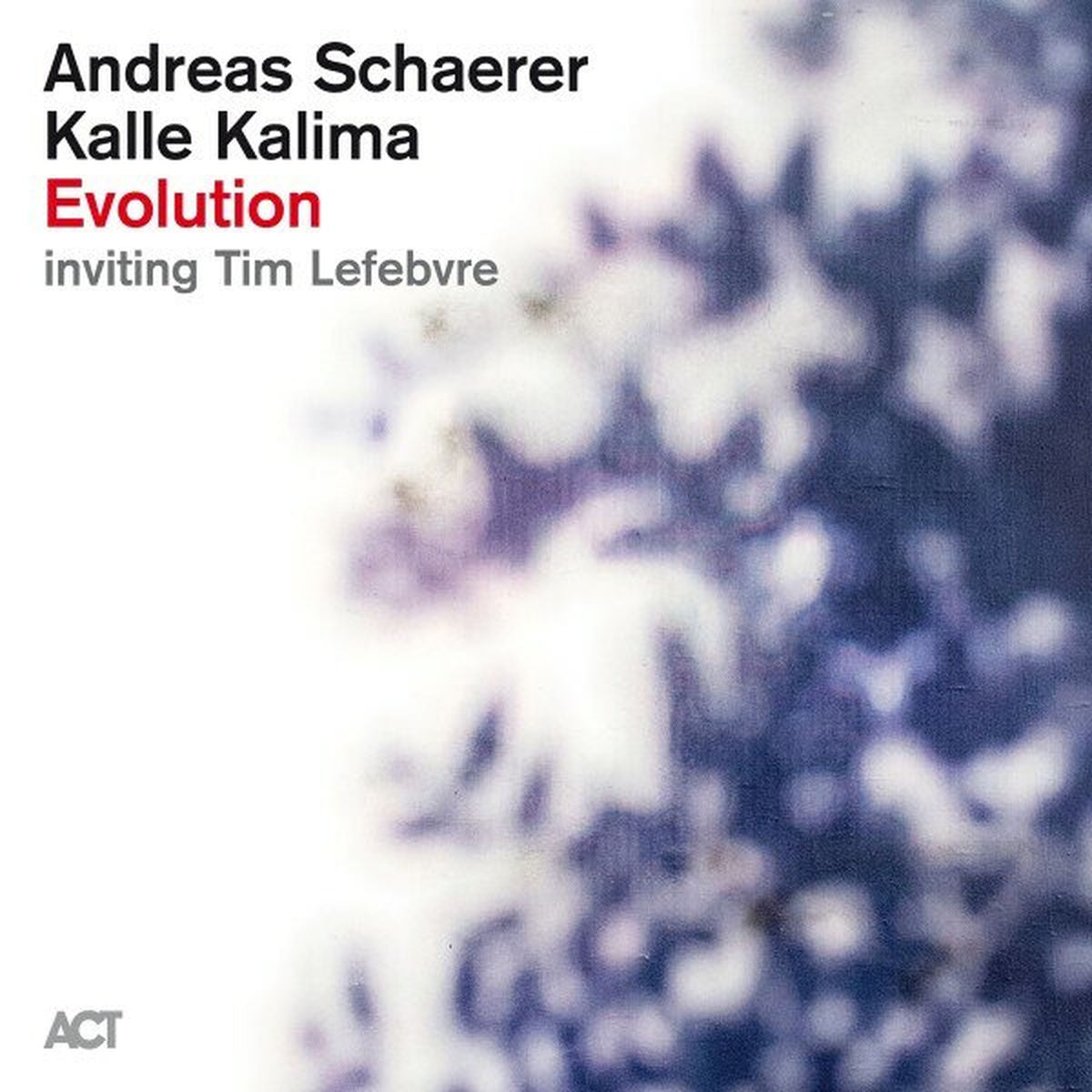 Andreas Schaerer – Evolution vinyl cover