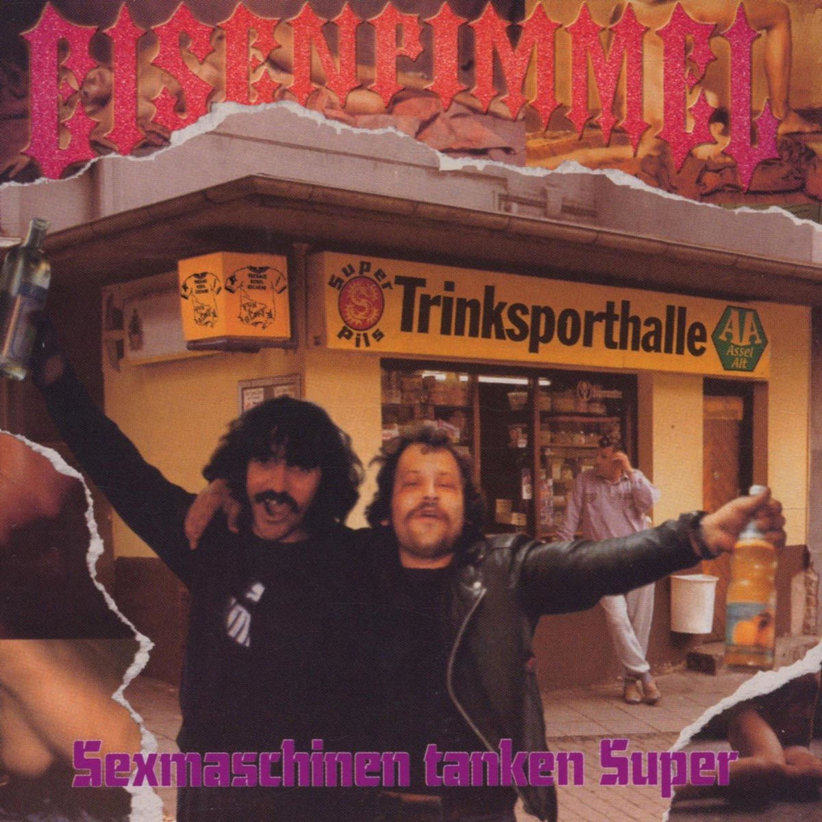 Eisenpimmel – Sexmaschinen Tanken Super vinyl record cover