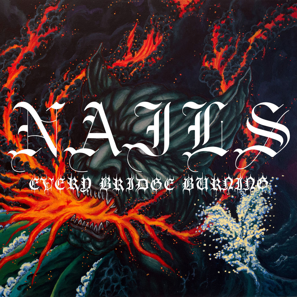 Nails – Every Bridge Burning vinyl record cover