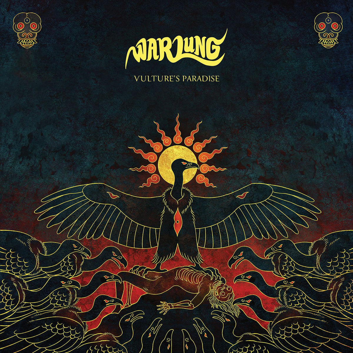 Warlung – Vulture's Paradise (Coloured Vinyl) vinyl record cover