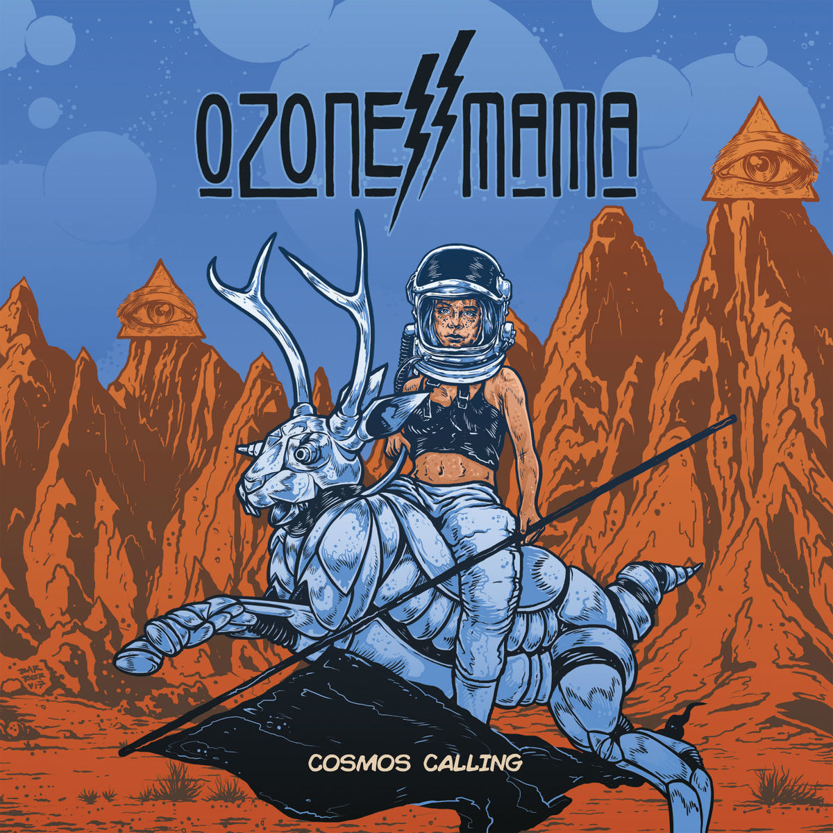 Ozone Mama – Cosmos Calling vinyl record cover