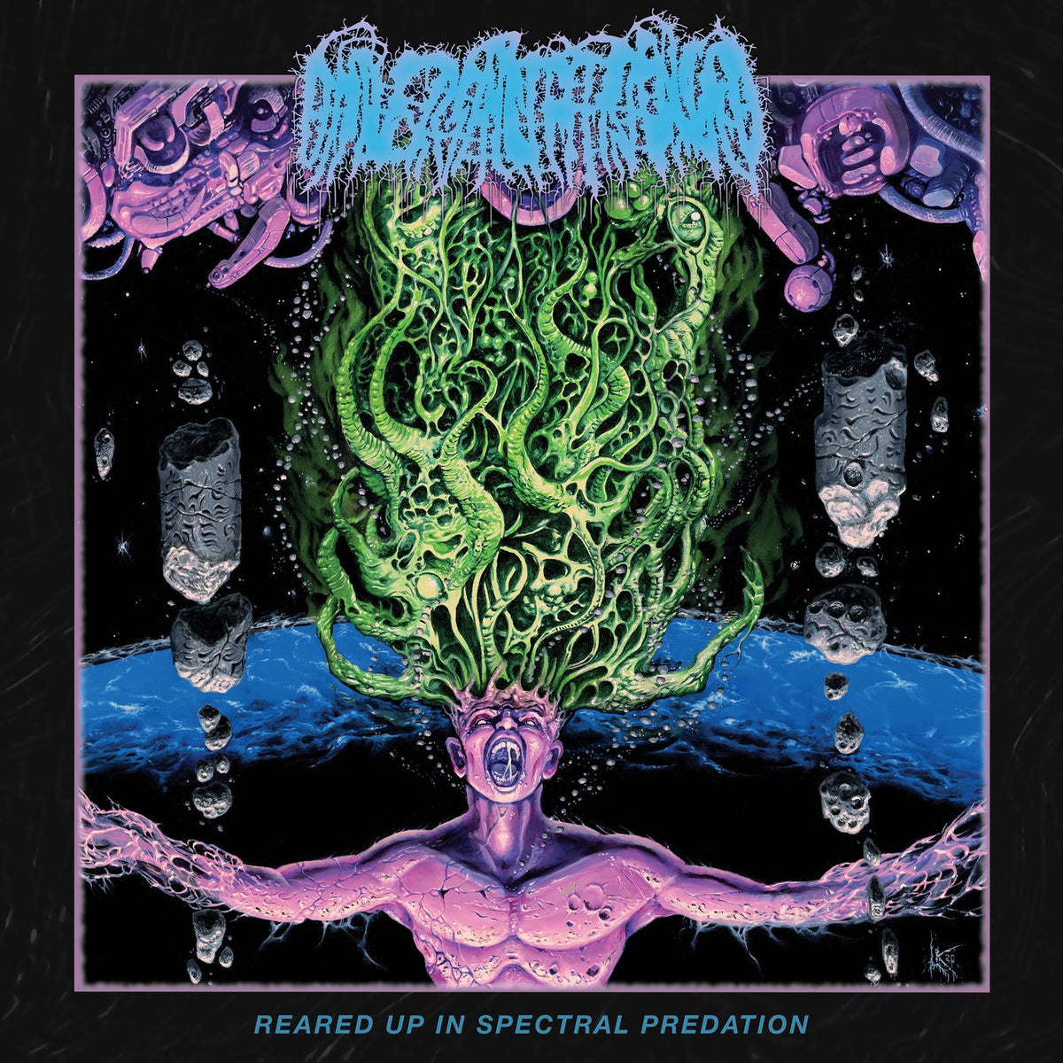 Universally Estranged – Reared Up In Spectral Predation vinyl record cover