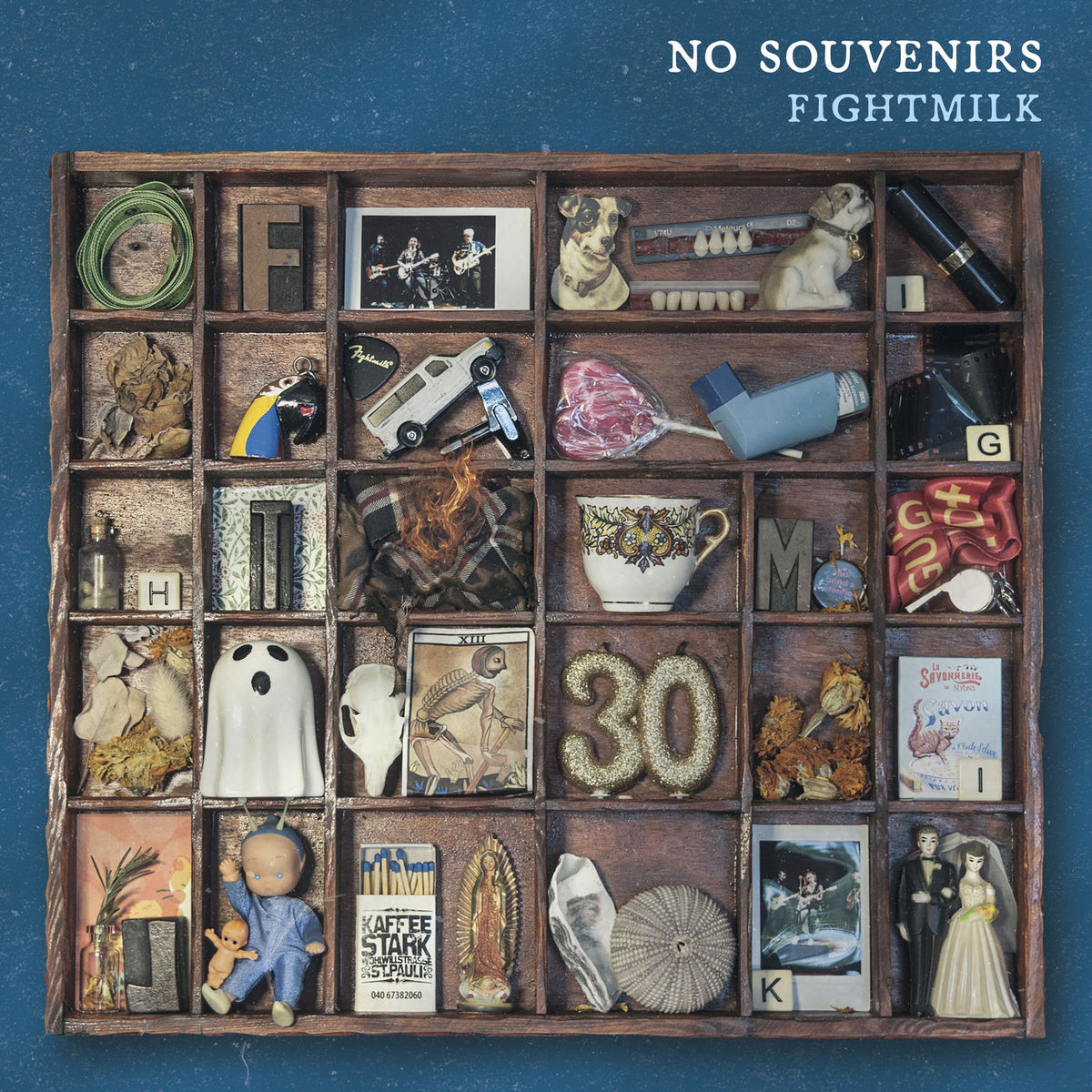 Fightmilk – No Souvenirs vinyl record cover