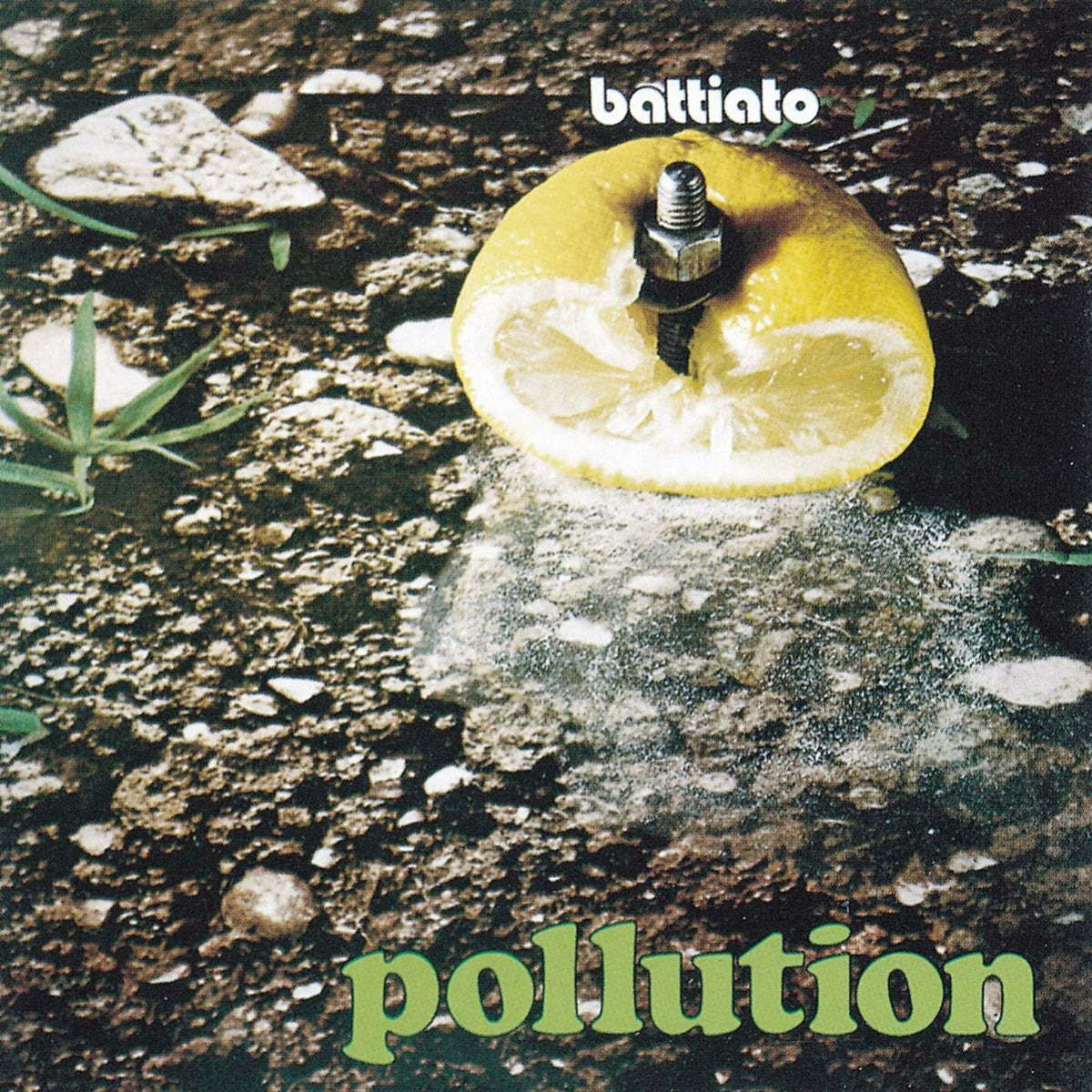 Franco Battiato – Pollution vinyl cover