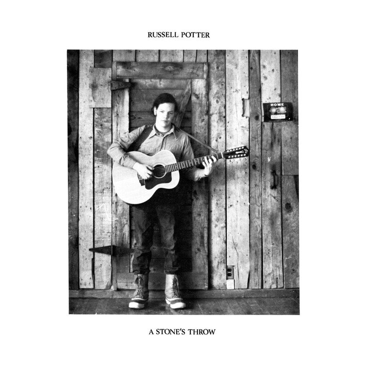 Russell Potter – A Stone's Throw vinyl record cover