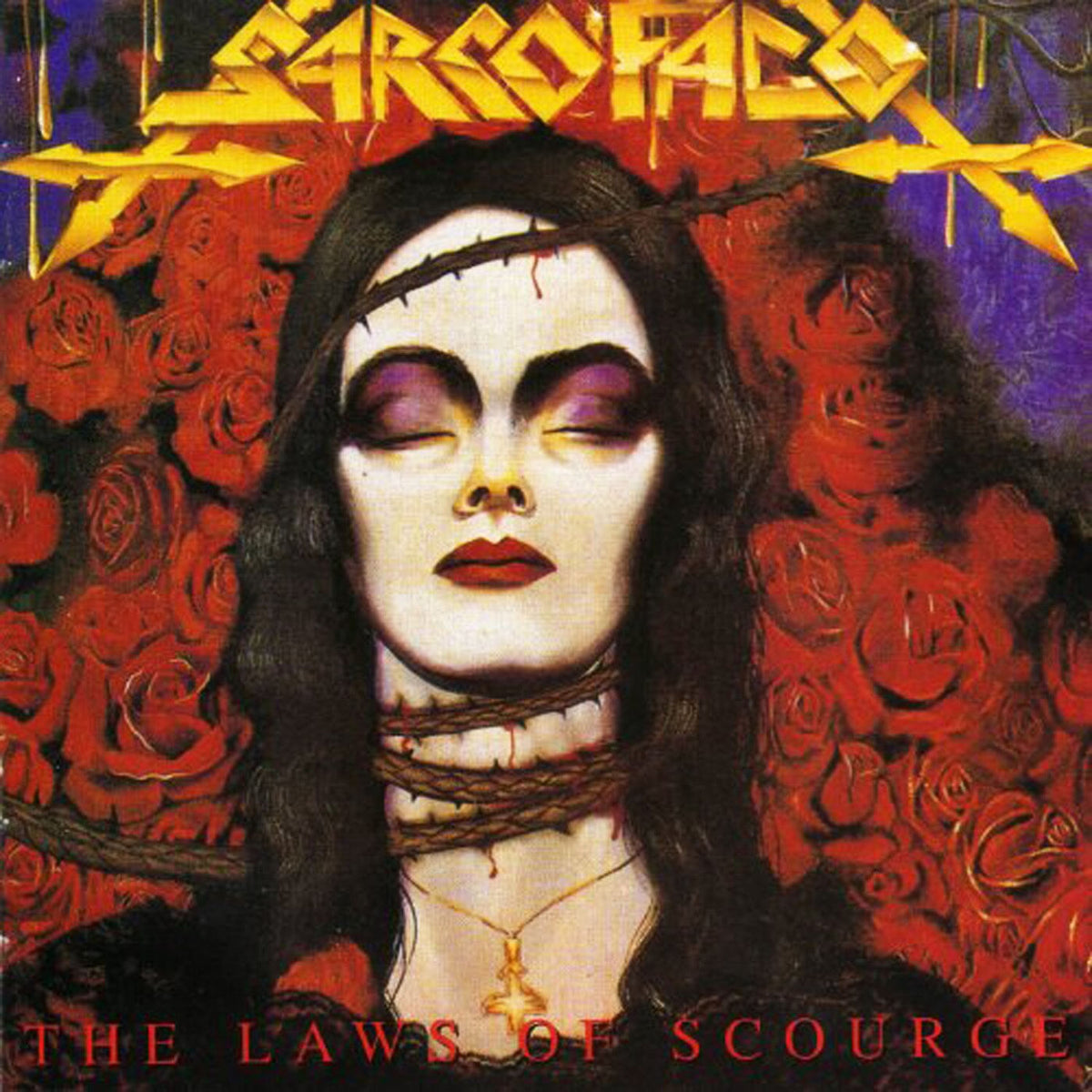 Sarcofago – The Laws Of Scourge vinyl record cover