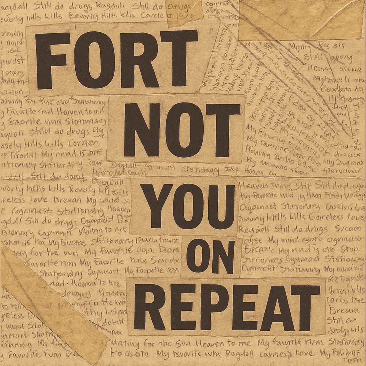 Fort Not – You On Repeat vinyl record cover