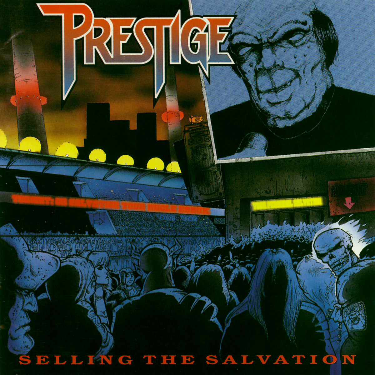Prestige – Selling the Salvation vinyl record cover