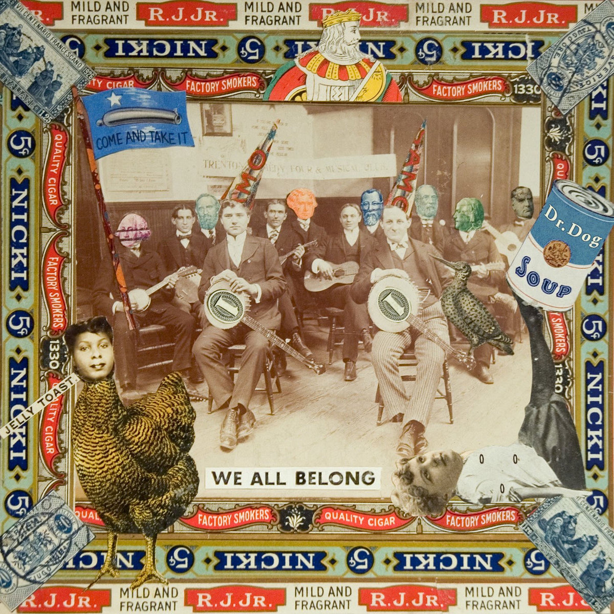Dr. Dog – We All Belong vinyl record cover