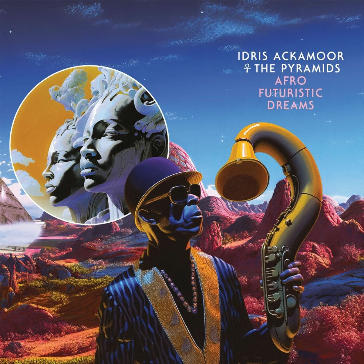 Idris Ackamoor – Afro Futuristic Dreams vinyl cover