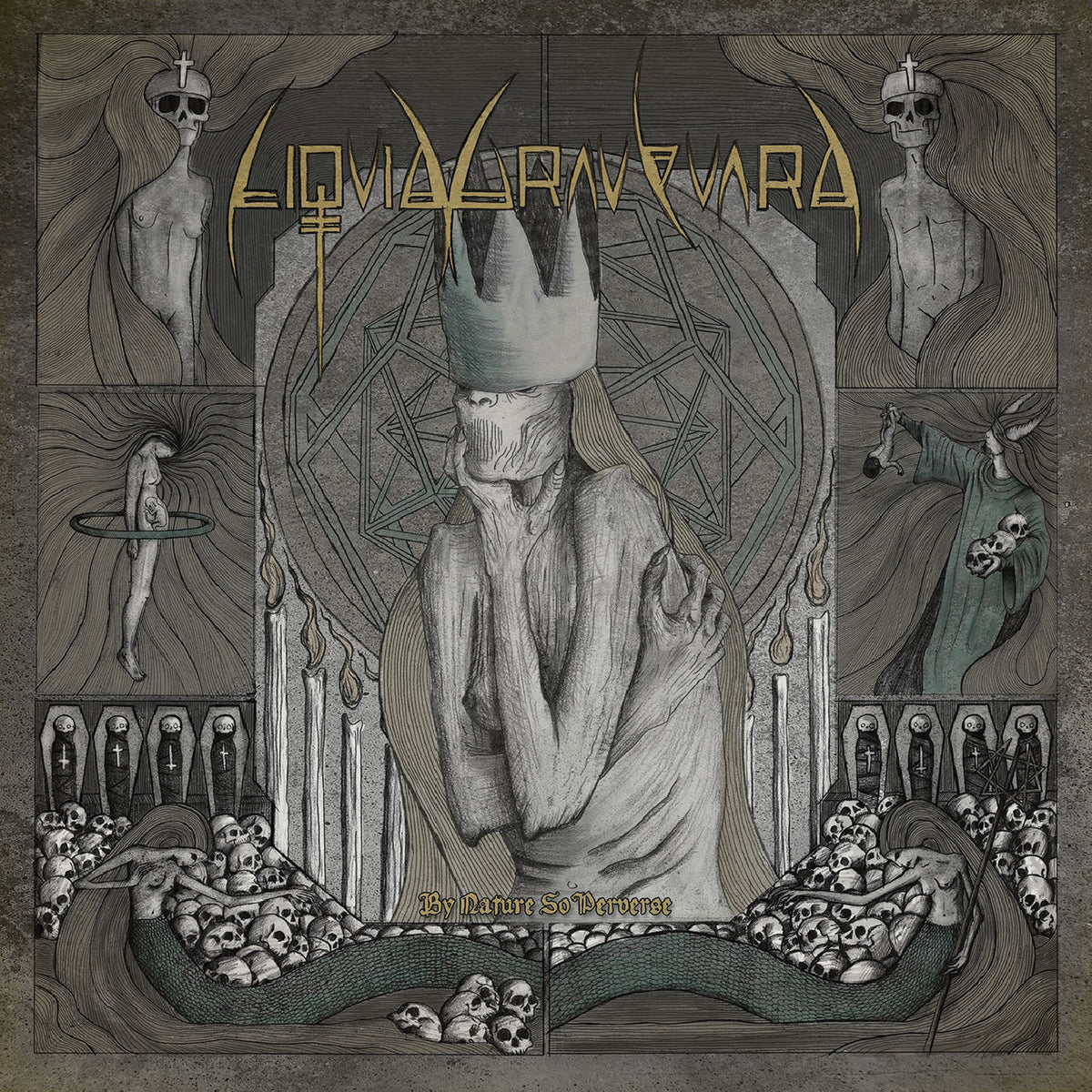 Liquid Graveyard – By Nature So Perverse vinyl record cover