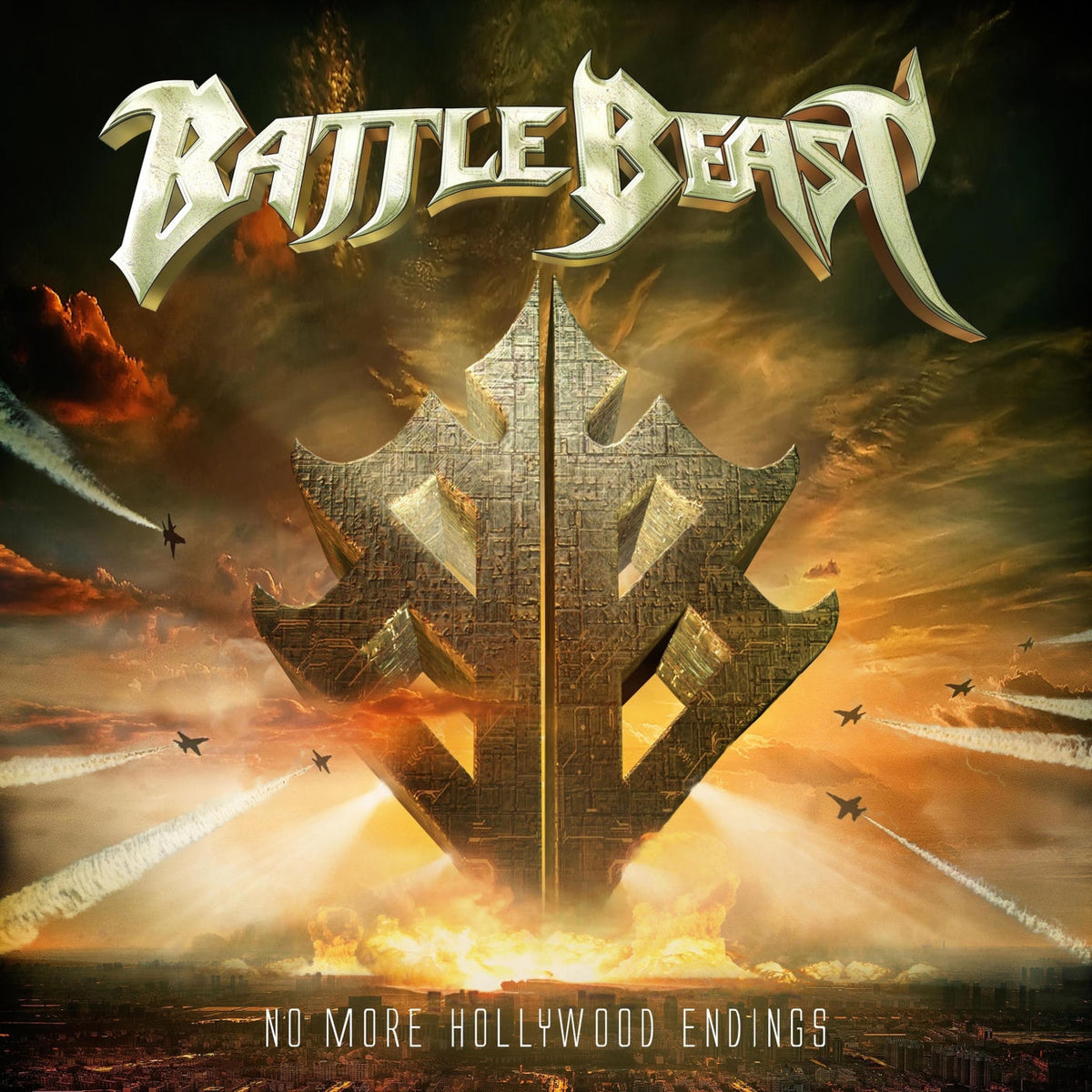 Battle Beast – No More Hollywood Endings vinyl record cover