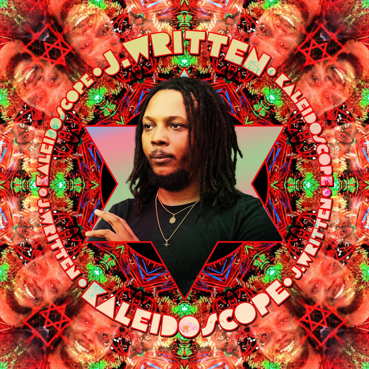 J. Written – Kaleidoscope vinyl record cover