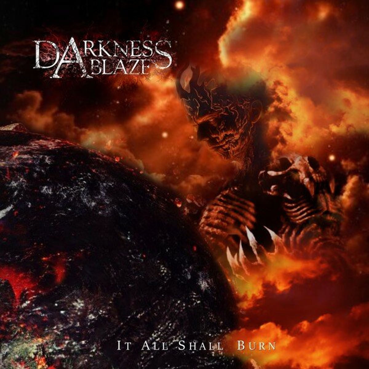Darkness Ablaze – It All Shall Burn vinyl record cover