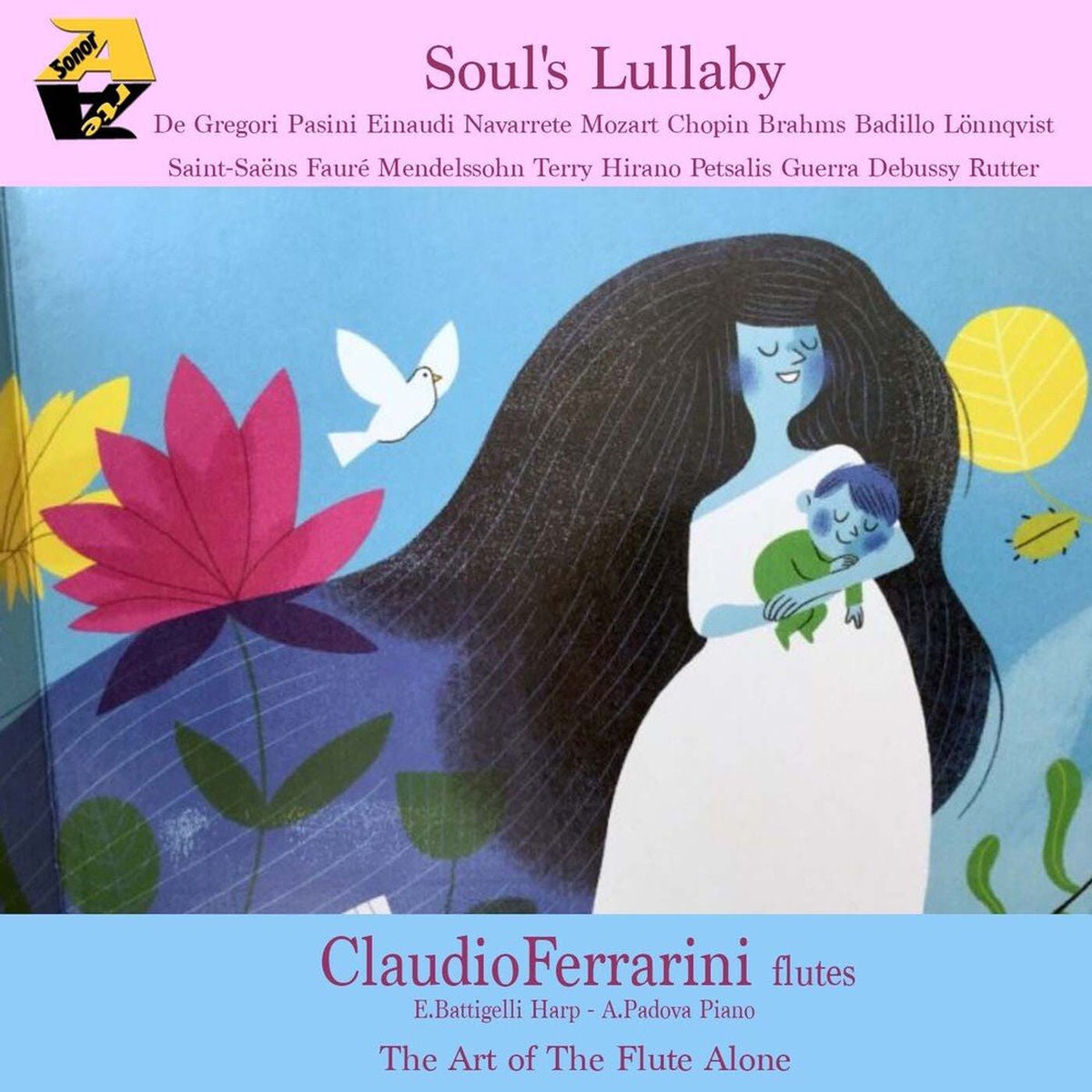 Claudio Ferrarini – Soul's Lullaby - The Art of The Flute Alone — record image 1