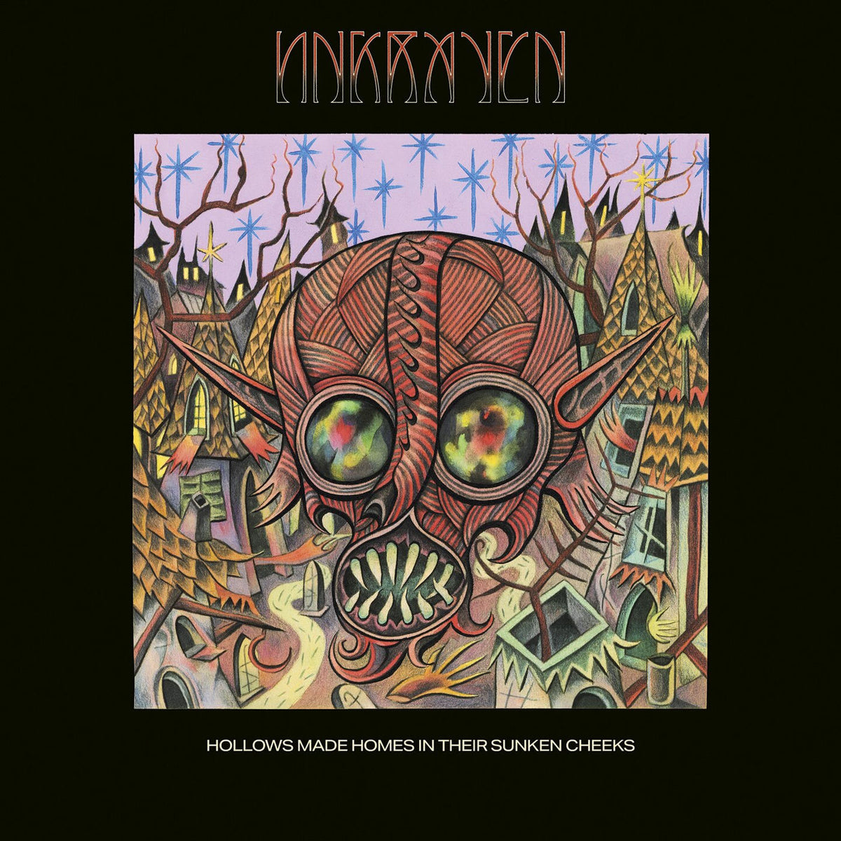 Ungraven – Hollows Made Homes in Their Sunken Cheeks vinyl record cover