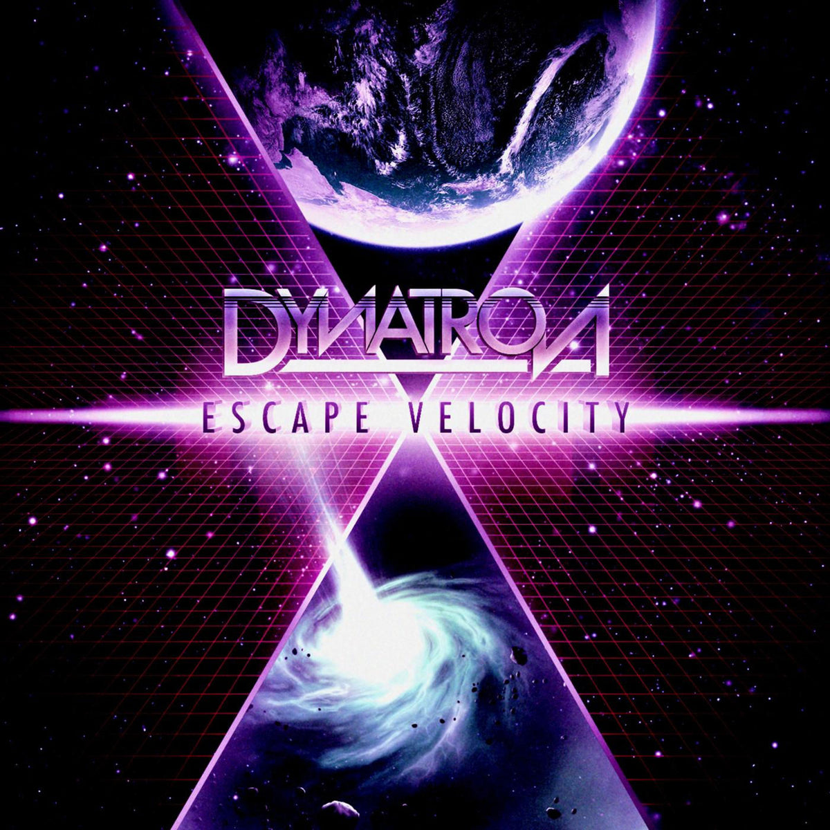 Dynatron – Escape Velocity vinyl record cover