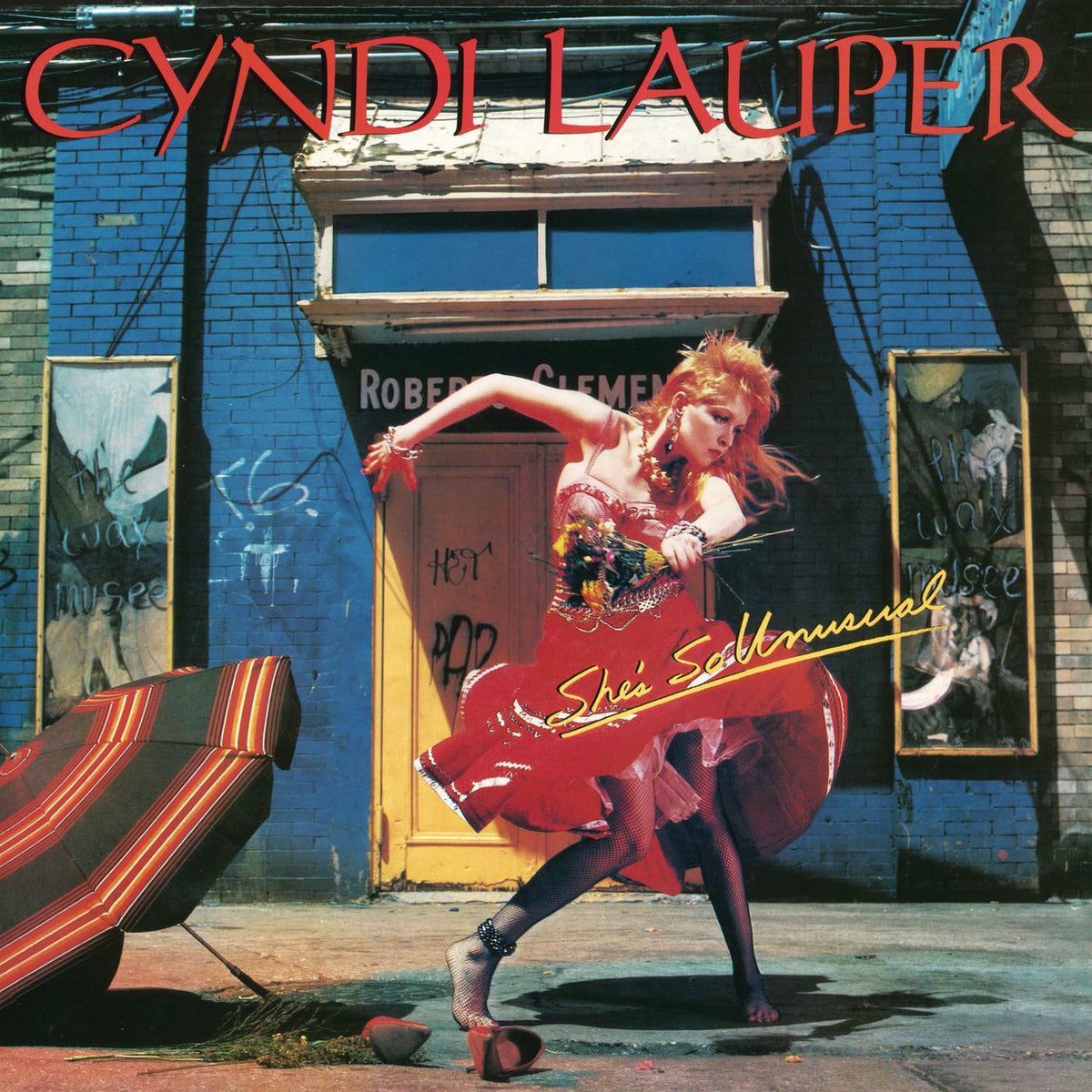 Cyndi Lauper – She's So Unusual vinyl record cover
