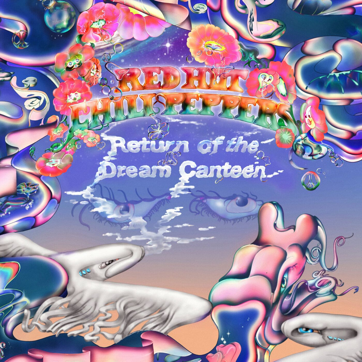 Red Hot Chili Peppers – Return Of The Dream Canteen (Pink Vinyl) vinyl record cover