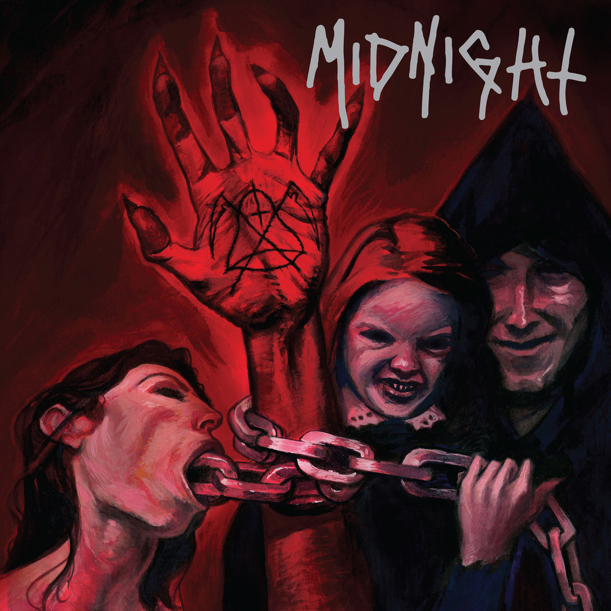 Midnight – No Mercy for Mayhem vinyl record cover