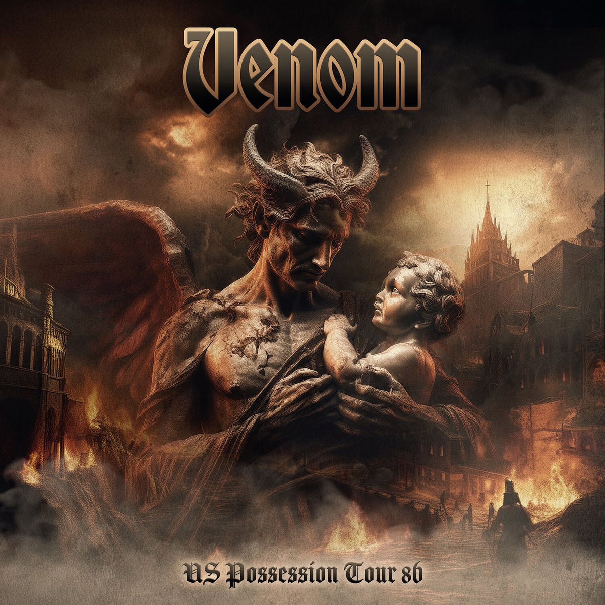 Venom – US Possession Tour 86 vinyl record cover