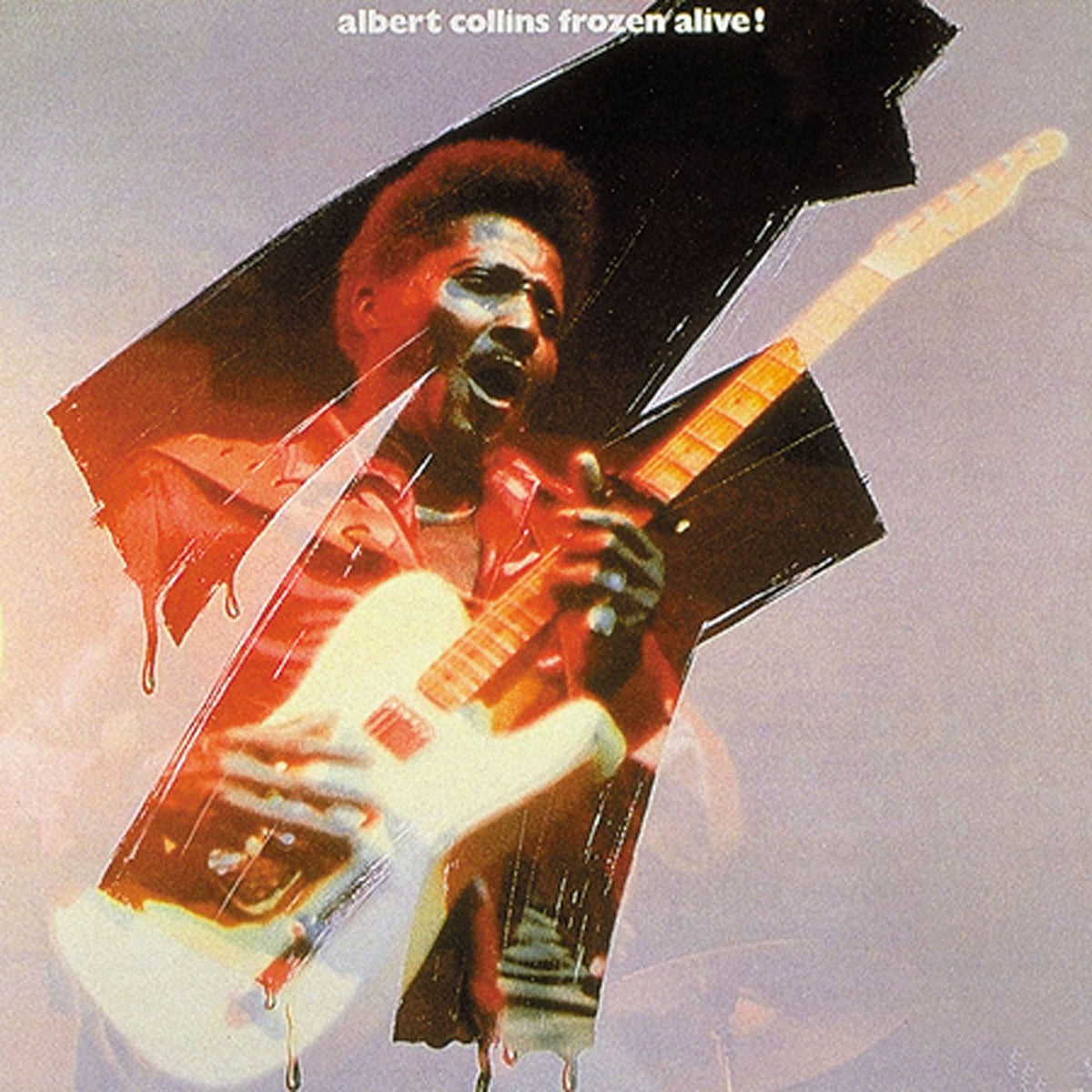Albert Collins – Frozen Alive! vinyl record cover