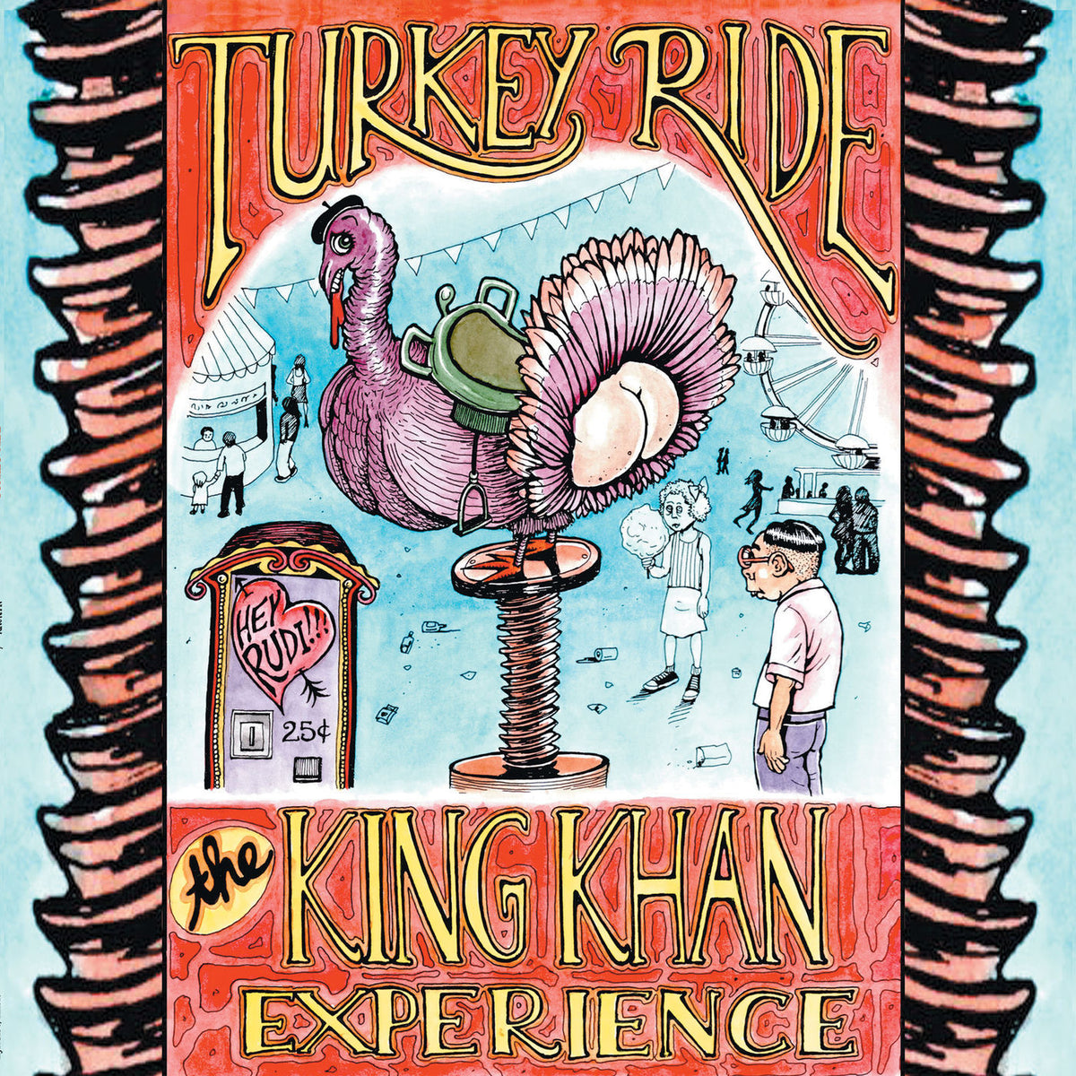 The King Khan Experience – Turkey Ride vinyl record cover