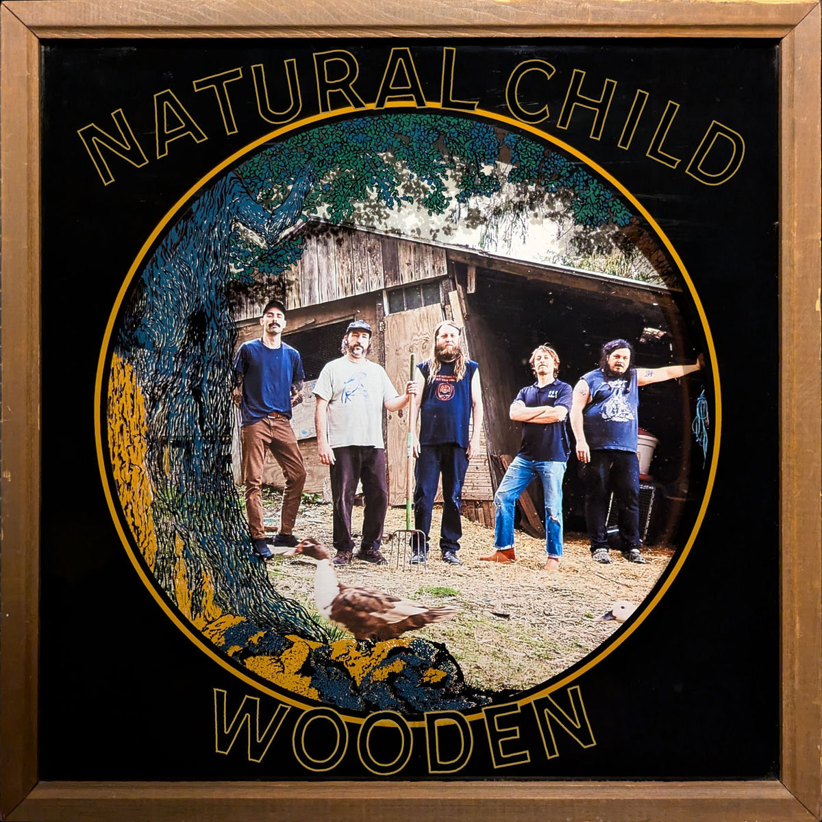 Natural Child – Wooden vinyl cover