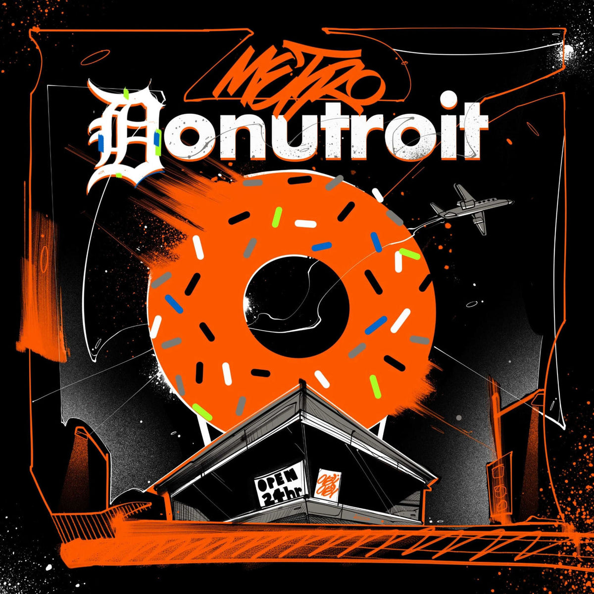 Metro – Donutroit vinyl record cover