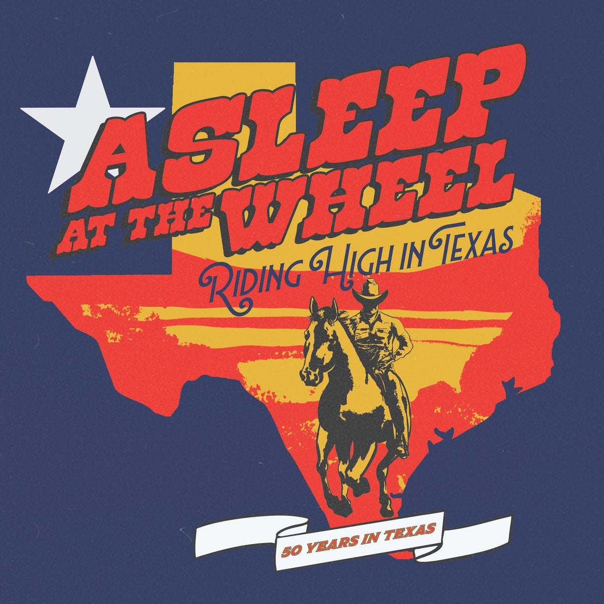 Asleep at the Wheel – Riding High in Texas vinyl record cover