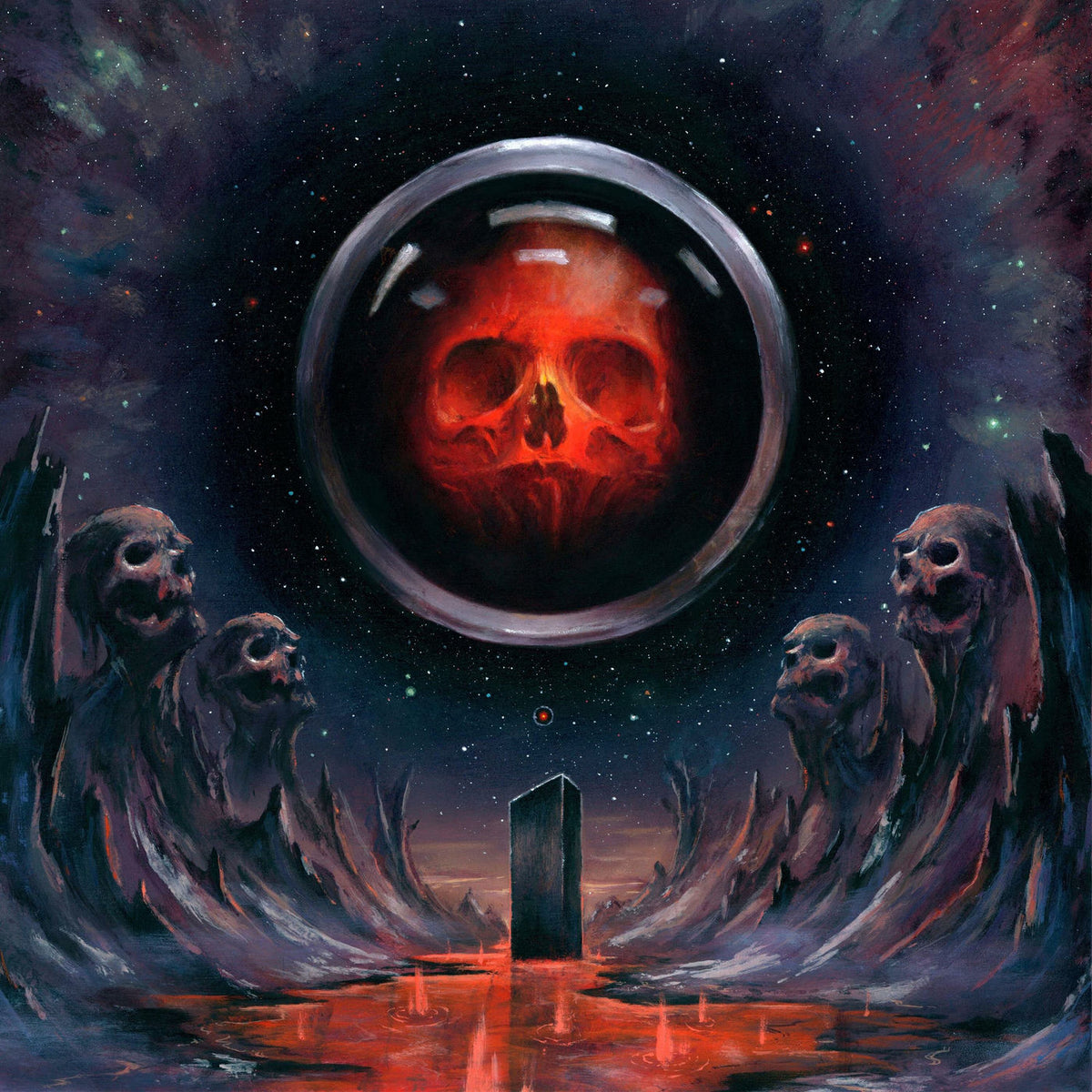Observers – The Age of the Machine Entities vinyl record cover