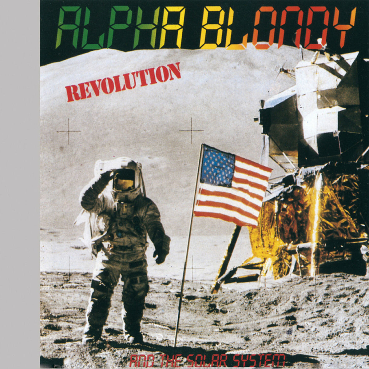 Alpha Blondy – Revolution vinyl record cover