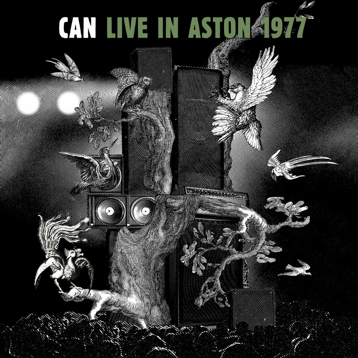 Can – Live in Aston 1977 vinyl record cover